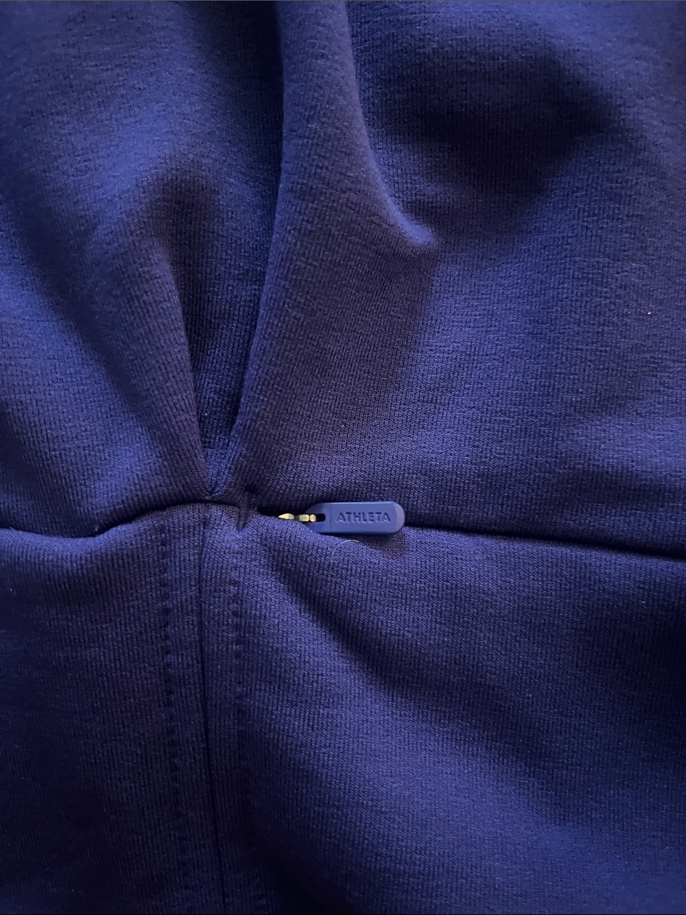 Athleta Purple Half-Zip Pullover Sweatshirt - Picture 5 of 6
